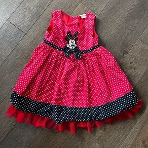 Disney Minnie Mouse embroidered dress‎ size 3T